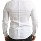 Italian Designer Slim Fit Tuxedo Shirt