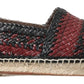 Elegant Woven Leather Espadrilles