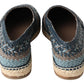 Sumptuous Woven Leather Espadrilles