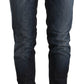 Chic Slim Fit Blue Washed Jeans