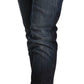 Chic Slim Fit Blue Washed Jeans