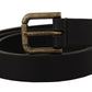 Elegant Italian Leather Belt