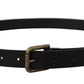 Elegant Italian Leather Belt