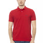 Red Cotton Men Polo