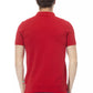 Red Cotton Men Polo