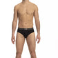 Black Cotton Men Underwear