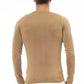 Beige Modal Men Sweater