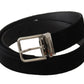 Sophisticated Velvet Leather Belt