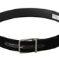 Sophisticated Velvet Leather Belt