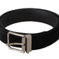 Sophisticated Velvet Leather Belt