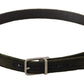 Elegant Velvet Leather Green Belt