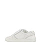 Elegant Low Top Calfskin Sneakers in White