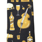 Exclusive Silk Tie with Musical Print