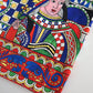 Multicolor Printed Long Sleeves Blouse Top