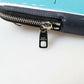 Blue Leather Purse Crossbody Sling Phone Bag Unisex