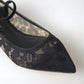 Elegant Black Lace Flats