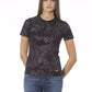 Black Cotton Women Top