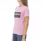 Pink Cotton Women T-Shirt