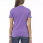 Purple Cotton Women T-Shirt