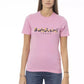 Pink Cotton Women T-Shirt