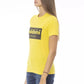 Yellow Cotton Women T-Shirt