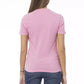 Pink Cotton Women T-Shirt