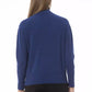 Blue Wool Women Sweater