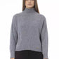 Gray Wool Women Sweater