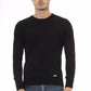 Black Wool Men Sweater