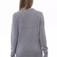 Gray Wool Women Sweater