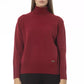 Red Wool Women Sweater