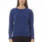 Blue Wool Women Sweater