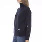 Blue Wool Women Sweater