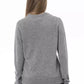 Gray Wool Women Sweater