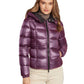 Elegant Light Purple Puffer Jacket