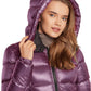 Elegant Light Purple Puffer Jacket