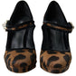 Elegant Leopard Heel Pumps for Chic Sophistication