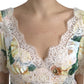 Elegant Floral Print Silk Blouse