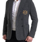 Elegant Slim Fit Cashmere Blazer