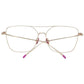 Gold Women Optical Frames