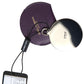 Elegant Purple Leather Mirror Holder