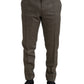 Elegant Skinny Wool Chino Pants