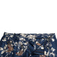 Silken Floral Bermuda Shorts in Blue