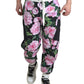 Elegant Multicolor Cotton Joggers