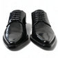 Elegant Black Leather Formal Flats