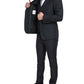 Elegant Black Martini Slim Fit 3-Piece Suit