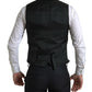 Black 3 Piece Single Breasted MARTINI Suit