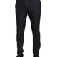 Elegant Black Martini Slim Fit 3-Piece Suit