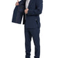 Elegant Slim Fit Blue Two-Piece Suit