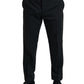 Elegant Black Slim Fit Two-Piece Suit